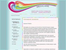Tablet Screenshot of nzozmedicare.com
